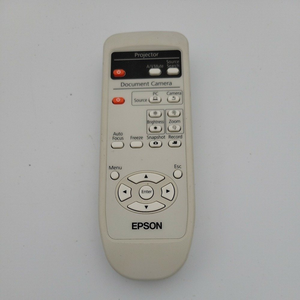 EPSON Document Presenter Projector Remote Control 153867200 OEM Original Gray